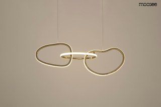 Lampa wisząca JAZZ 3 złota