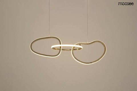 Lampa wisząca JAZZ 3 złota