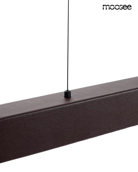 Lampa wisząca LINEA brązowa