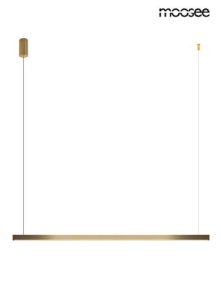 Lampa wisząca LINUS 120 złota