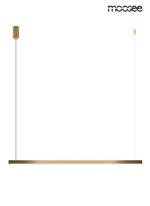 Lampa wisząca LINUS 120 złota