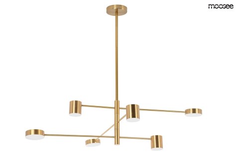 Lampa wisząca PIAZETTA złota