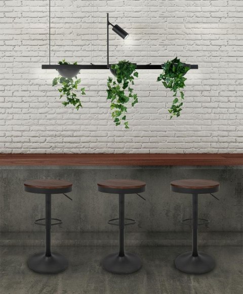 Lampa wisząca PLANT LINE czarna