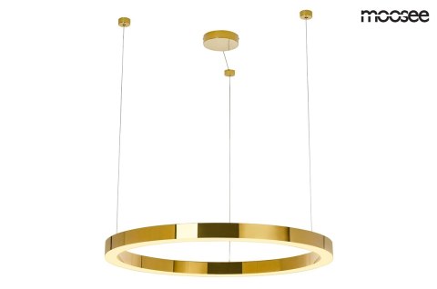 Lampa wisząca RING LUXURY 90 złota