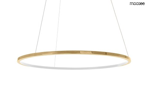 Lampa wisząca RING SLIM 100 złota