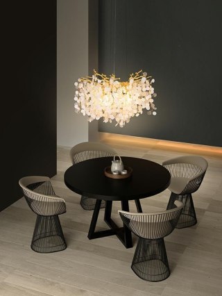 Lampa wisząca RIVIERA 60 złota