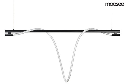 Lampa wisząca SERPIENTE 120 czarna