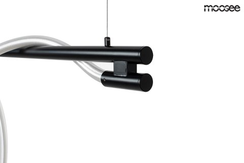 Lampa wisząca SERPIENTE 120 czarna