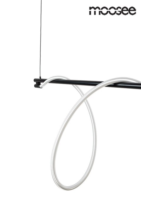 Lampa wisząca SERPIENTE 120 czarna