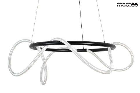 Lampa wisząca SERPIENTE 60 czarna