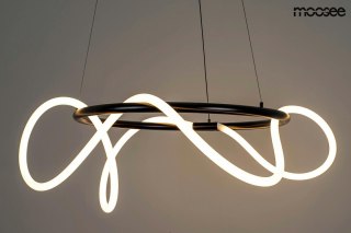 Lampa wisząca SERPIENTE 60 czarna