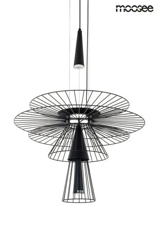 Lampa wisząca SESTO czarna