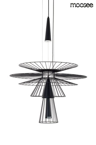 Lampa wisząca SESTO czarna