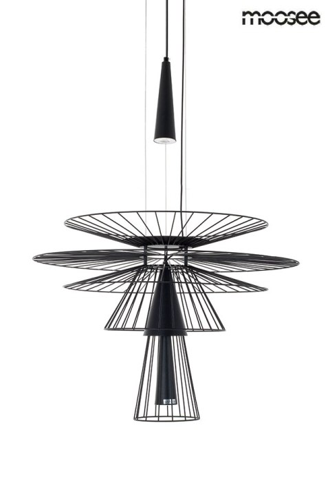 Lampa wisząca SESTO czarna