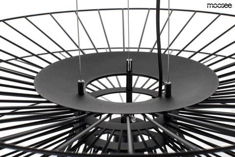 Lampa wisząca SESTO czarna