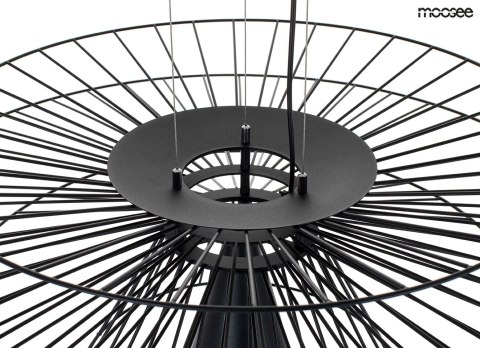 Lampa wisząca SESTO czarna