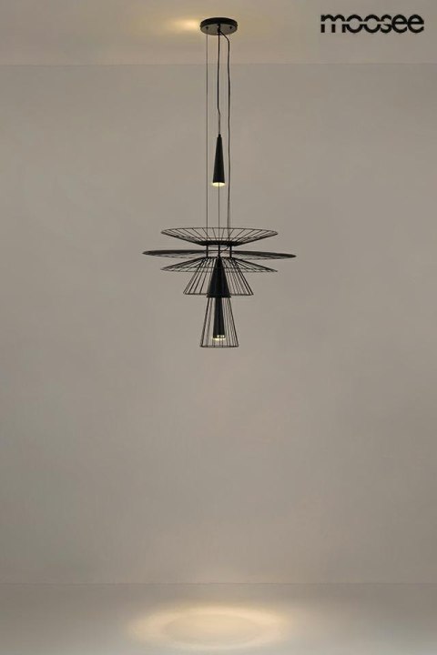 Lampa wisząca SESTO czarna