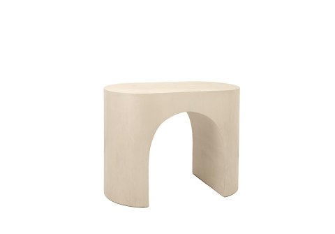 MaMaison stolik pomocniczy/nocny ICARO 71 beżowy / drewno japandi