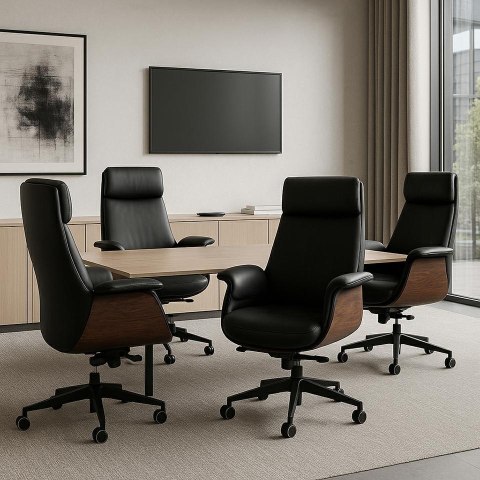 Fotel biurowy ADMIRAL czarny