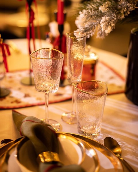 KARE zestaw sztućców GLORIA MATT GOLD 16 szt.