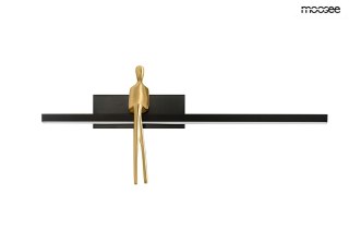 Lampa ścienna BOY czarna