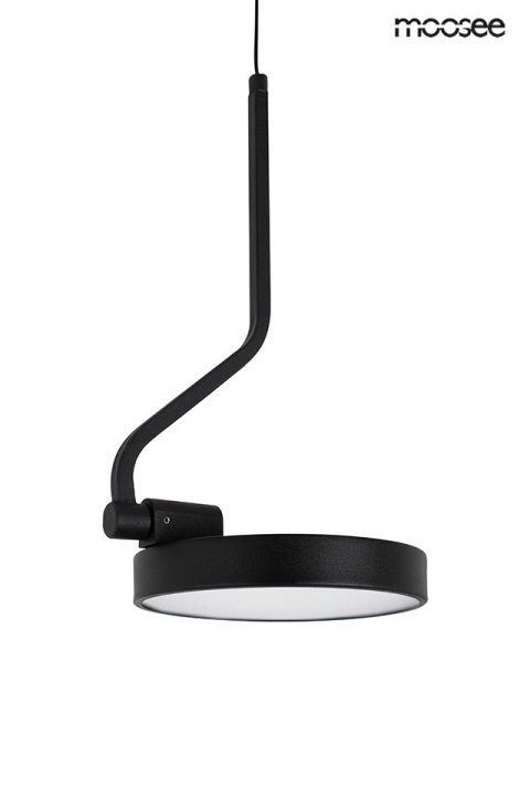 Lampa ścienna FLAT 3 czarna