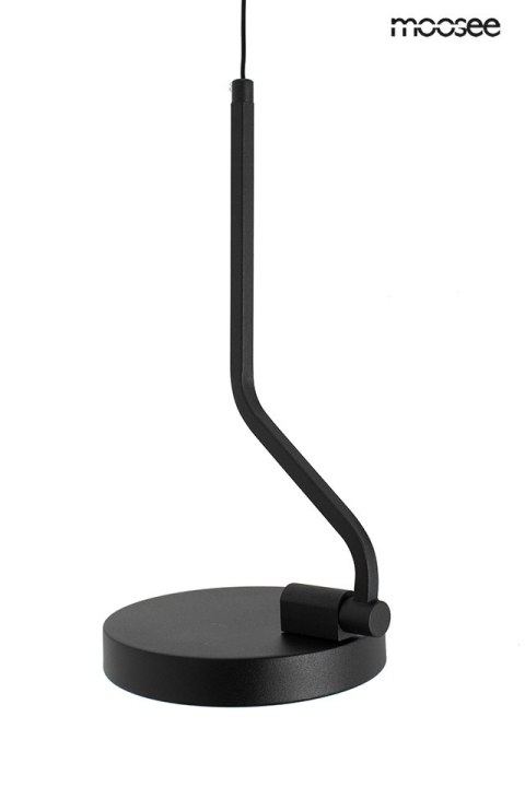 Lampa ścienna FLAT czarna