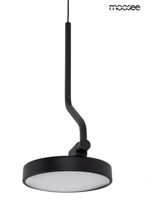 Lampa ścienna FLAT czarna