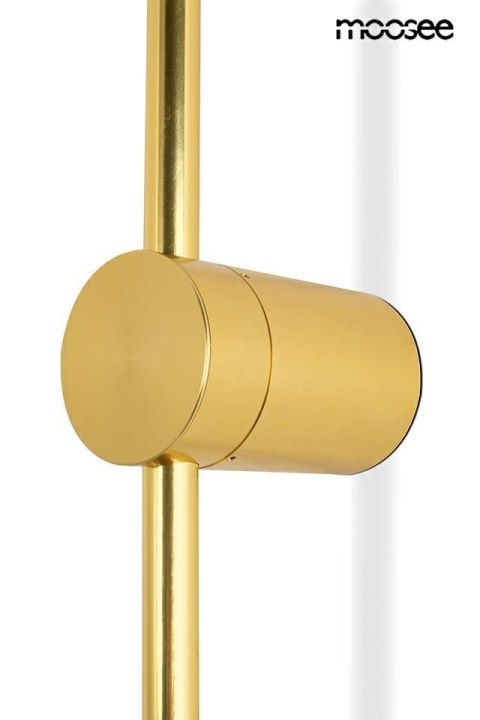 Lampa ścienna OMBRE 120 cm złota