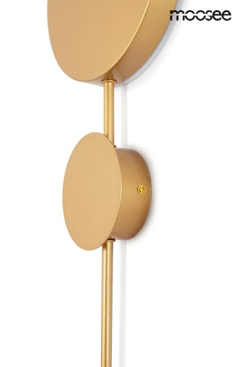 Lampa ścienna SHADOW 2 złota