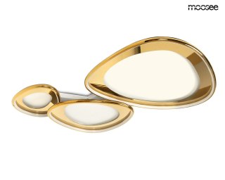 Lampa sufitowa / plafon CELL 3 złota