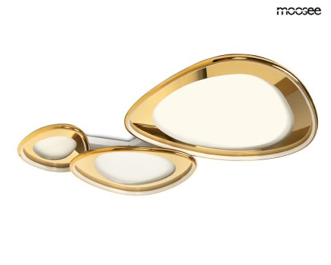 Lampa sufitowa / plafon CELL 3 złota