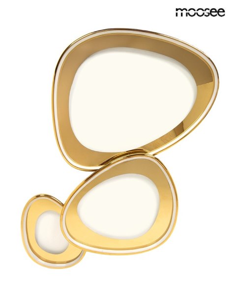 Lampa sufitowa / plafon CELL 3 złota