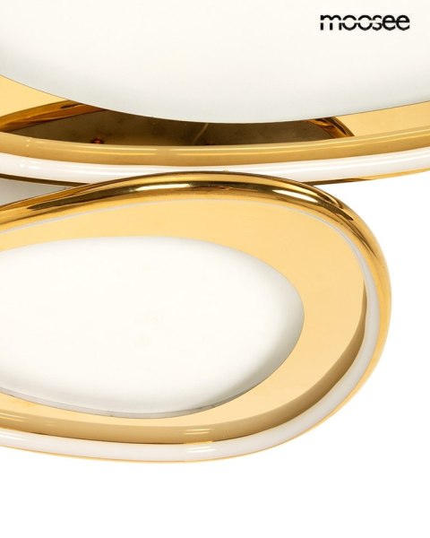 Lampa sufitowa / plafon CELL 3 złota