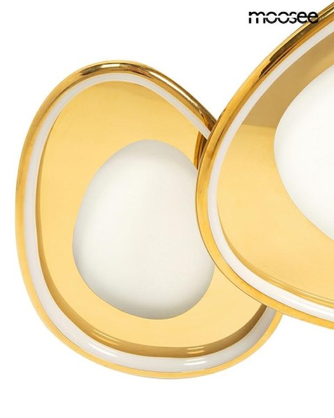 Lampa sufitowa / plafon CELL 3 złota