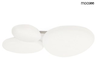 Lampa sufitowa / plafon CLOUD 3 biała