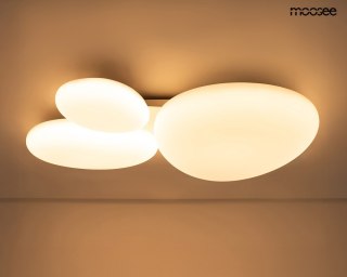 Lampa sufitowa / plafon CLOUD 3 biała