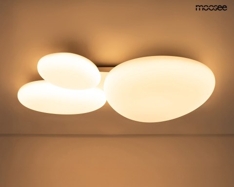 Lampa sufitowa / plafon CLOUD 3 biała