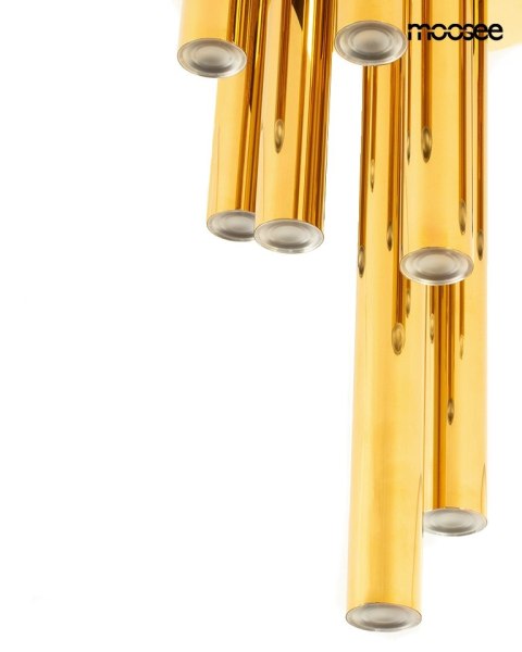 Lampa sufitowa / plafon ORGANO 20 złota