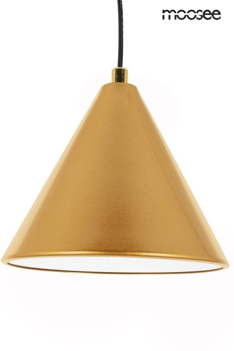 Lampa wisząca ACUSTICA złota