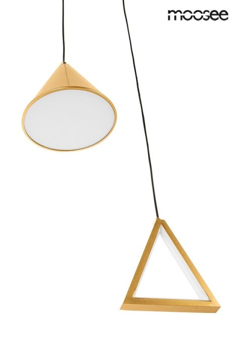 Lampa wisząca ACUSTICA złota