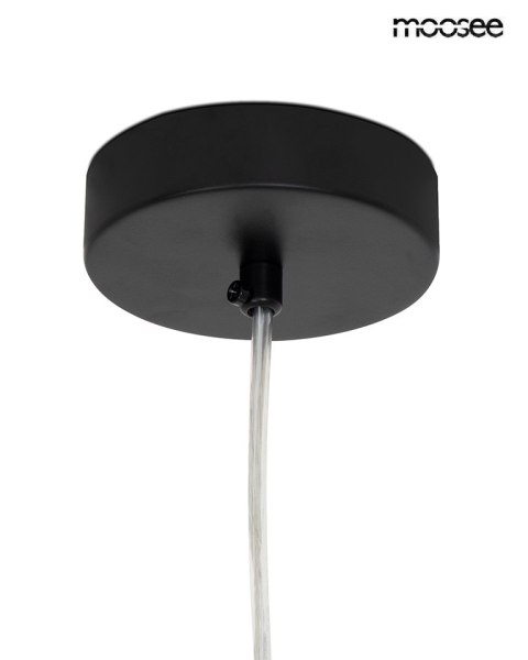 Lampa wisząca ALURE OVAL 120 czarna