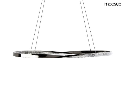 Lampa wisząca ANILLO 120 czarny chrom