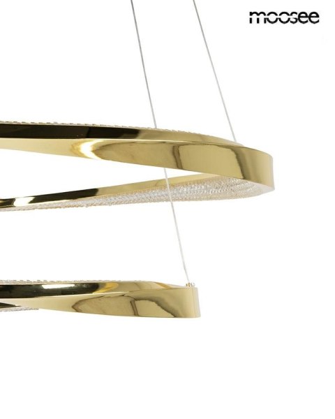 Lampa wisząca ANILLO 2 złota