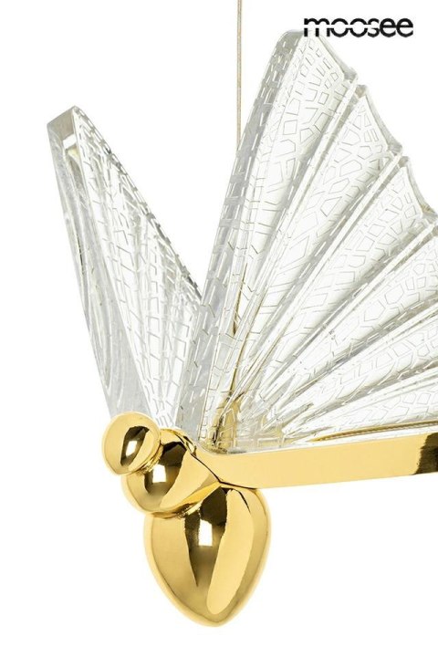 Lampa wisząca BUTTERFLY S złota