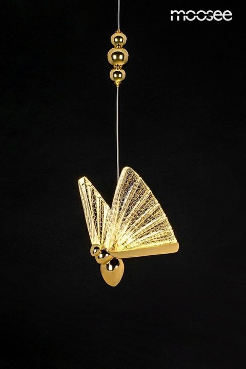Lampa wisząca BUTTERFLY S złota