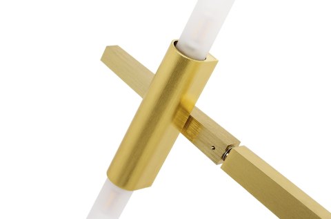 Lampa wisząca CANDELABR 6 złota