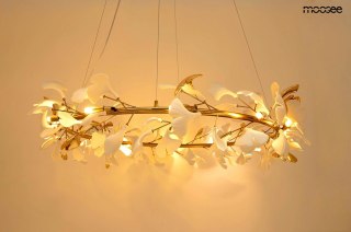 Lampa wisząca FLORA 100 złota