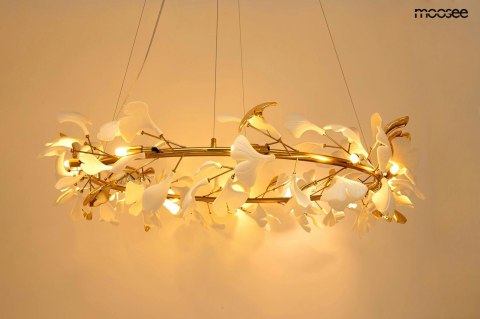 Lampa wisząca FLORA 100 złota