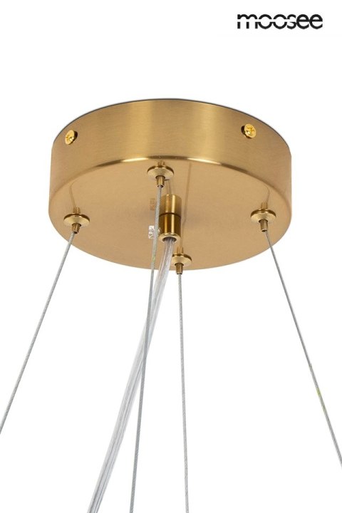 Lampa wisząca FLORA 100 złota